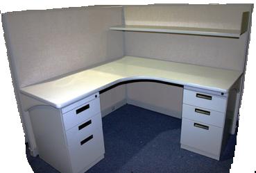 used workstation counter-tops home or office desks for sale in Akron, ohio at OfficeJax online outlet store
