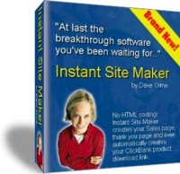 Instant Site Maker webmaster tools